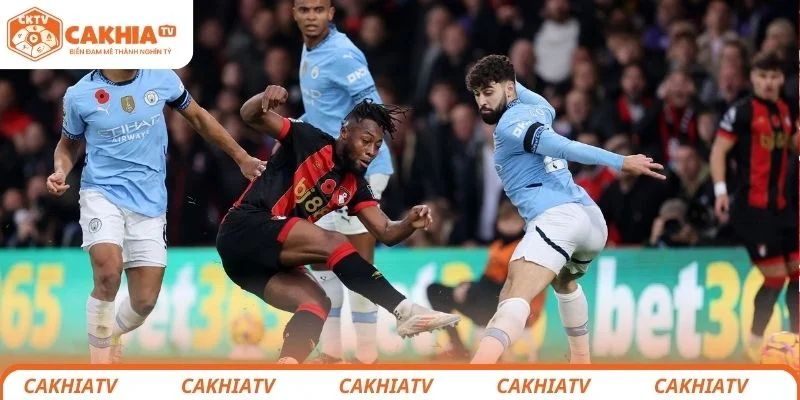 Đánh giá tổng quan thế trận giữa Bournemouth vs Manchester City